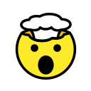 OpenMoji 13.1  🤯  Exploding Head Emoji