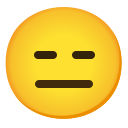 Google (Android 12L)  😑  Expressionless Face Emoji