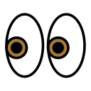 OpenMoji 13.1  👀  Eyes Emoji
