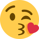 Twitter (Twemoji 14.0)  😘  Face Blowing A Kiss Emoji