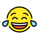 OpenMoji 13.1  😂  Face With Tears Of Joy Emoji