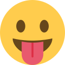 Twitter (Twemoji 14.0)  😛  Face With Tongue Emoji