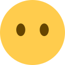 Twitter (Twemoji 14.0)  😶  Face Without Mouth Emoji