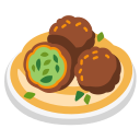 Google (Android 12L)  🧆  Falafel Emoji