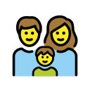 OpenMoji 13.1  👪  Family Emoji