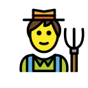 OpenMoji 13.1  🧑‍🌾  Farmer Emoji