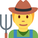 Twitter (Twemoji 14.0)  🧑‍🌾  Farmer Emoji