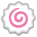 Google (Android 12L)  🍥  Fish Cake With Swirl Emoji