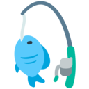 Mozilla (FxEmojis v1.7.9)  🎣  Fishing Pole Emoji