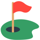Mozilla (FxEmojis v1.7.9)  ⛳  Flag In Hole Emoji