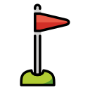 OpenMoji 13.1  ⛳  Flag In Hole Emoji