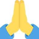 Twitter (Twemoji 14.0)  🙏  Folded Hands Emoji