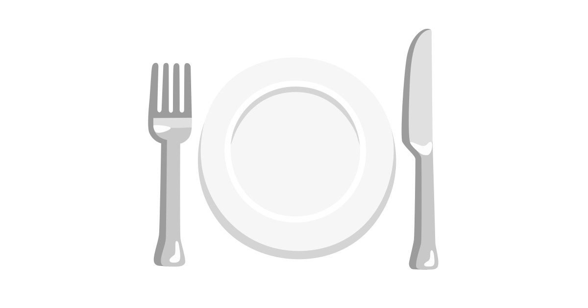 🍽️  Fork And Knife With Plate