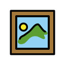 OpenMoji 13.1  🖼️  Framed Picture Emoji