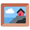 Twitter (Twemoji 14.0)  🖼️  Framed Picture Emoji