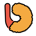 OpenMoji 13.1  🍤  Fried Shrimp Emoji