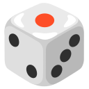 Google (Android 12L)  🎲  Game Die Emoji
