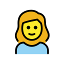 OpenMoji 13.1  👧  Girl Emoji