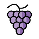 OpenMoji 13.1  🍇  Grapes Emoji