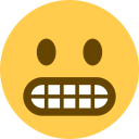 Twitter (Twemoji 14.0)  😬  Grimacing Face Emoji