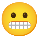 Google (Android 12L)  😬  Grimacing Face Emoji