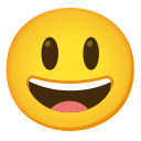 Google (Android 12L)  😃  Grinning Face With Big Eyes Emoji