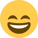 Twitter (Twemoji 14.0)  😄  Grinning Face With Smiling Eyes Emoji