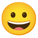 Google (Android 12L)  😀  Grinning Face Emoji