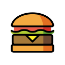 OpenMoji 13.1  🍔  Hamburger Emoji