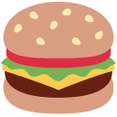 Twitter (Twemoji 14.0)  🍔  Hamburger Emoji