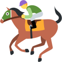 Twitter (Twemoji 14.0)  🏇  Horse Racing Emoji