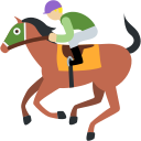 Twitter (Twemoji 14.0)  🏇🏼  Horse Racing: Medium-light Skin Tone Emoji