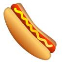Google (Android 11.0)  🌭  Hot Dog Emoji