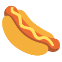 Google (Android 12L)  🌭  Hot Dog Emoji