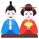 Google (Android 11.0)  🎎  Japanese Dolls Emoji