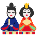 Google (Android 12L)  🎎  Japanese Dolls Emoji