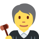 Twitter (Twemoji 14.0)  🧑‍⚖️  Judge Emoji