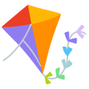 Google (Android 12L)  🪁  Kite Emoji