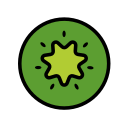 OpenMoji 13.1  🥝  Kiwi Fruit Emoji