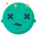 Mozilla (FxEmojis v1.7.9)  😵  Knocked-out Face Emoji