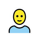 OpenMoji 13.1  👨‍🦲  Man: Bald Emoji