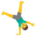 Google (Android 12L)  🤸‍♂️  Man Cartwheeling Emoji