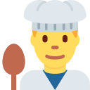 Twitter (Twemoji 14.0)  👨‍🍳  Man Cook Emoji