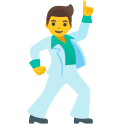 Google (Android 12L)  🕺  Man Dancing Emoji