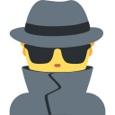 Twitter (Twemoji 14.0)  🕵️‍♂️  Man Detective Emoji