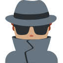 Twitter (Twemoji 14.0)  🕵🏽‍♂️  Man Detective: Medium Skin Tone Emoji