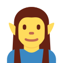 Twitter (Twemoji 14.0)  🧝‍♂️  Man Elf Emoji