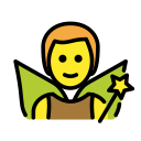 OpenMoji 13.1  🧚‍♂️  Man Fairy Emoji