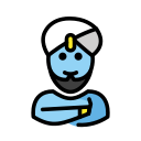 OpenMoji 13.1  🧞‍♂️  Man Genie Emoji