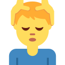 Twitter (Twemoji 14.0)  💆‍♂️  Man Getting Massage Emoji
